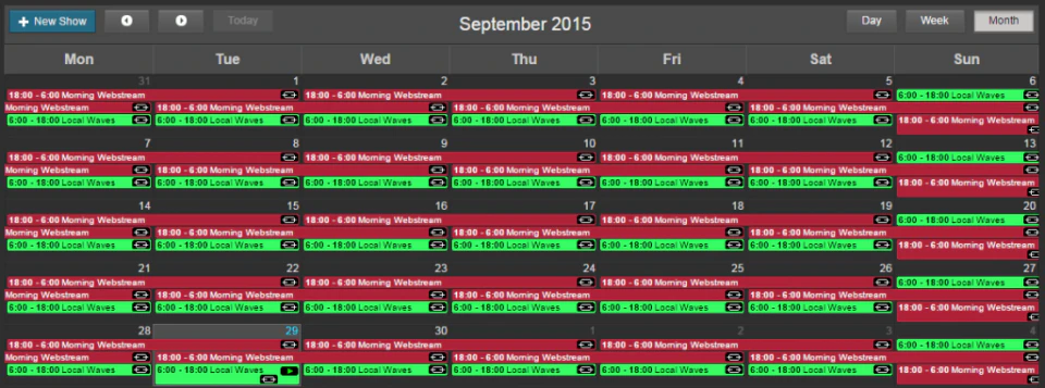 screenshot of Airtime Pro